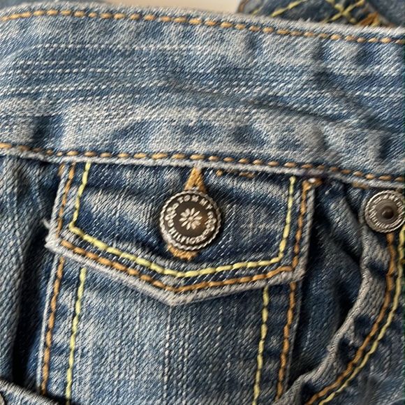 Tommy Hilfiger Capri Cuffed Jeans Blue Size 2 - Picture 3 of 9